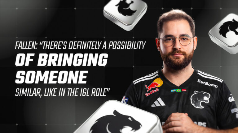 FalleN: &ldquo;There&rsquo;s definitely a possibility of bringing someone similar, like in the IGL role&rdquo;