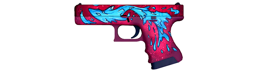 Glock-18 | Water Elemental (Battle-Scarred)