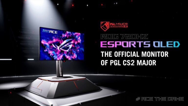 PGL Singapore Major 2026 to Become First CS Major Played on 720Hz OLED Monitors