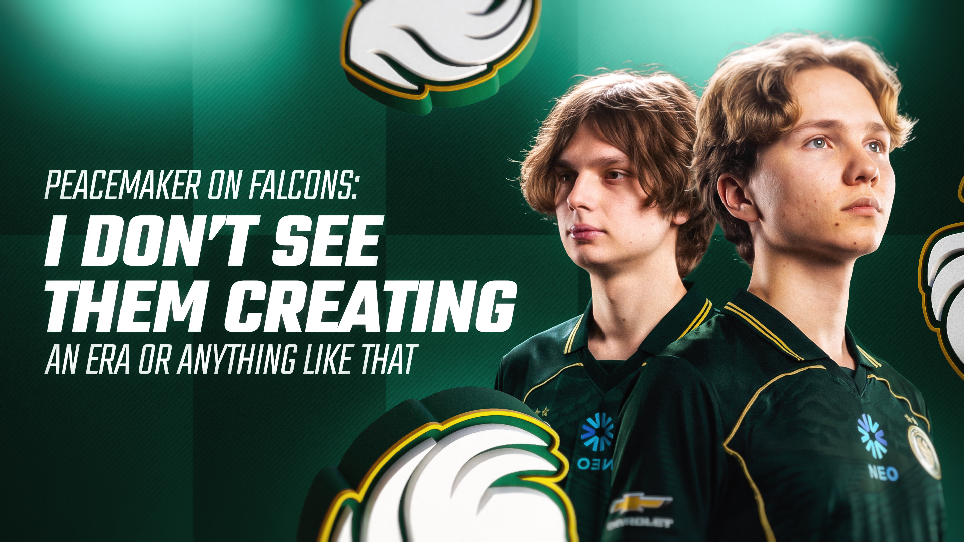 peacemaker on Falcons: &ldquo;I Don&rsquo;t See Them Creating an Era or Anything Like That&rdquo;